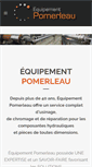 Mobile Screenshot of equipementpomerleau.com